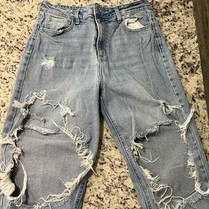 Cello Women's Denim Straight Leg Jeans